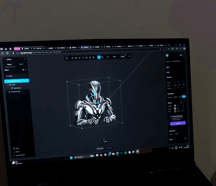 First build in Spline